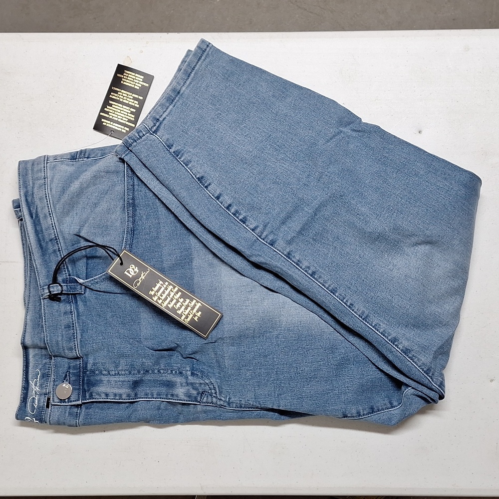 NEW! DG2 Classic Stretch Ultra Skinny Jeans, Chambray Light Wash - TALL